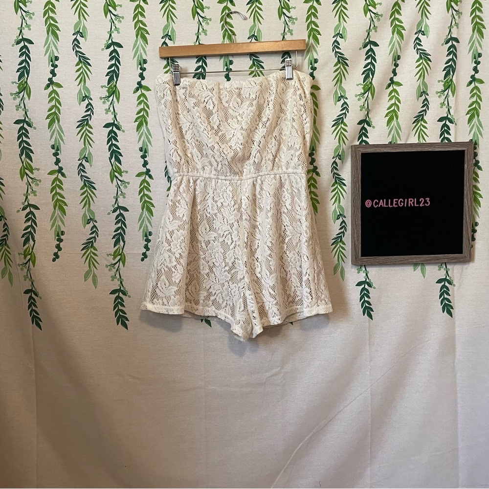 Size L Off White Romper A2 - Picture 3 of 5